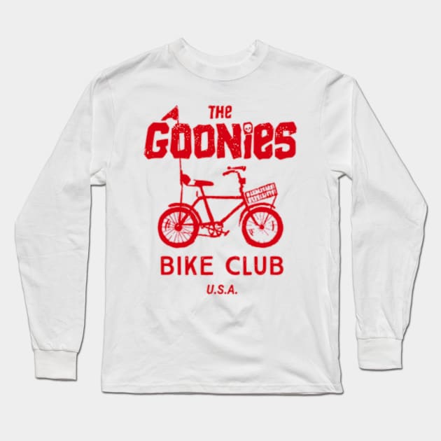 The Goonies bike club Long Sleeve T-Shirt by irvtolles